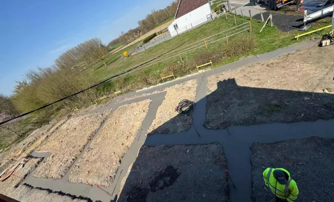 Travaux de terrassement, Crespin, BJ Bat Concept