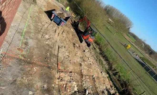 Travaux de terrassement, Crespin, BJ Bat Concept